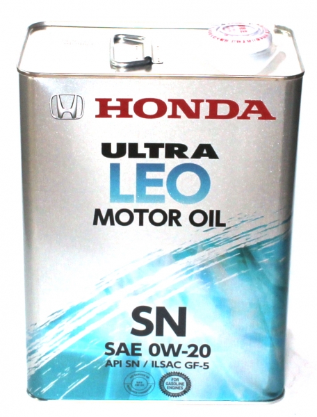 Оригинальные масла Хонда. Часть 1. Обзор моторного масла Honda Ultra LEO SN 0W20